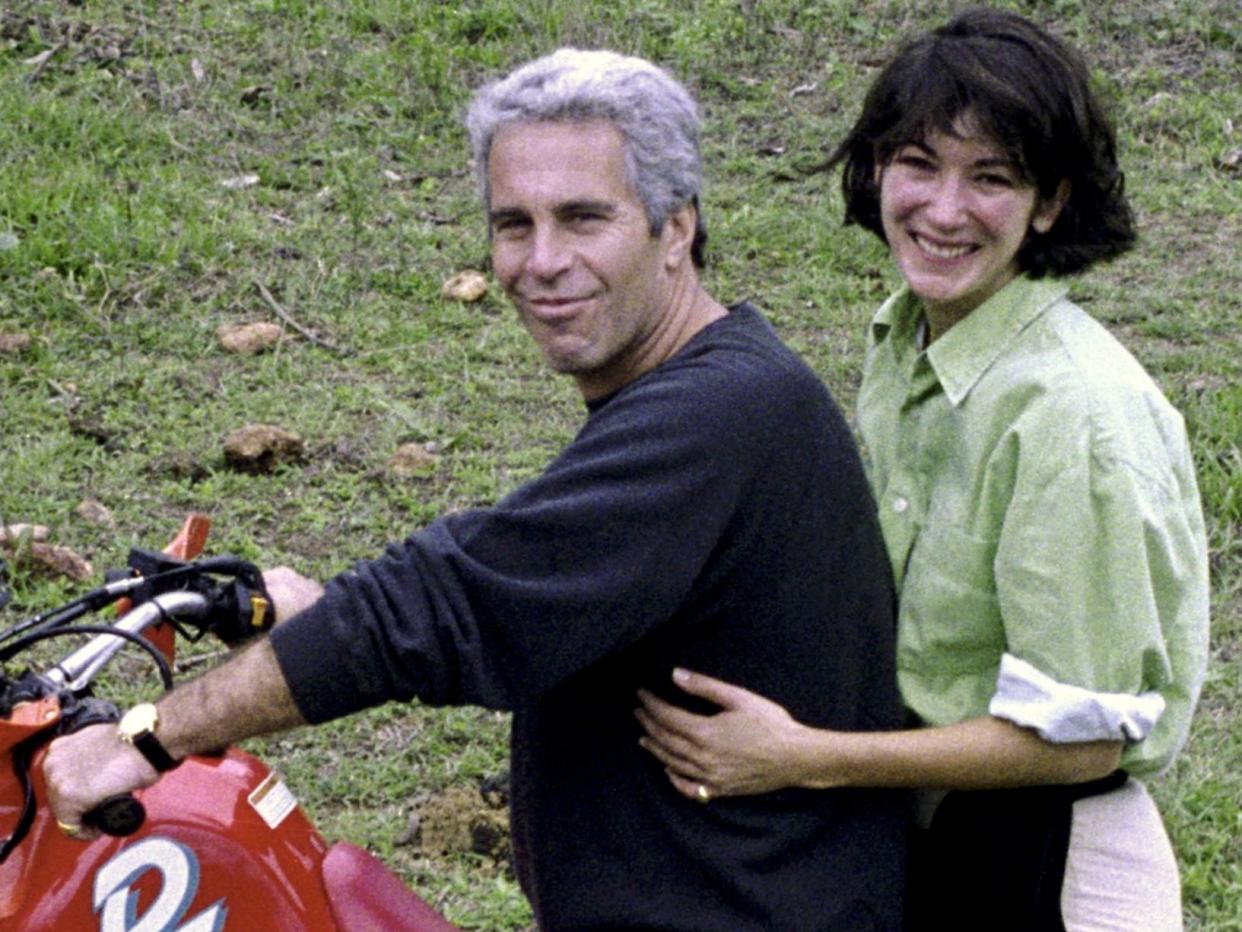 Jeffrey Epstein Ghislaine Maxwell