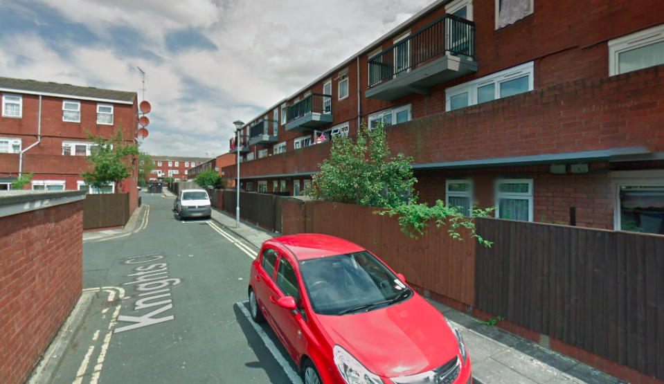 <em>The Metropolitan Police said they were alerted to a “domestic incident” at a property in Knights Close in Hackney (Google)</em>