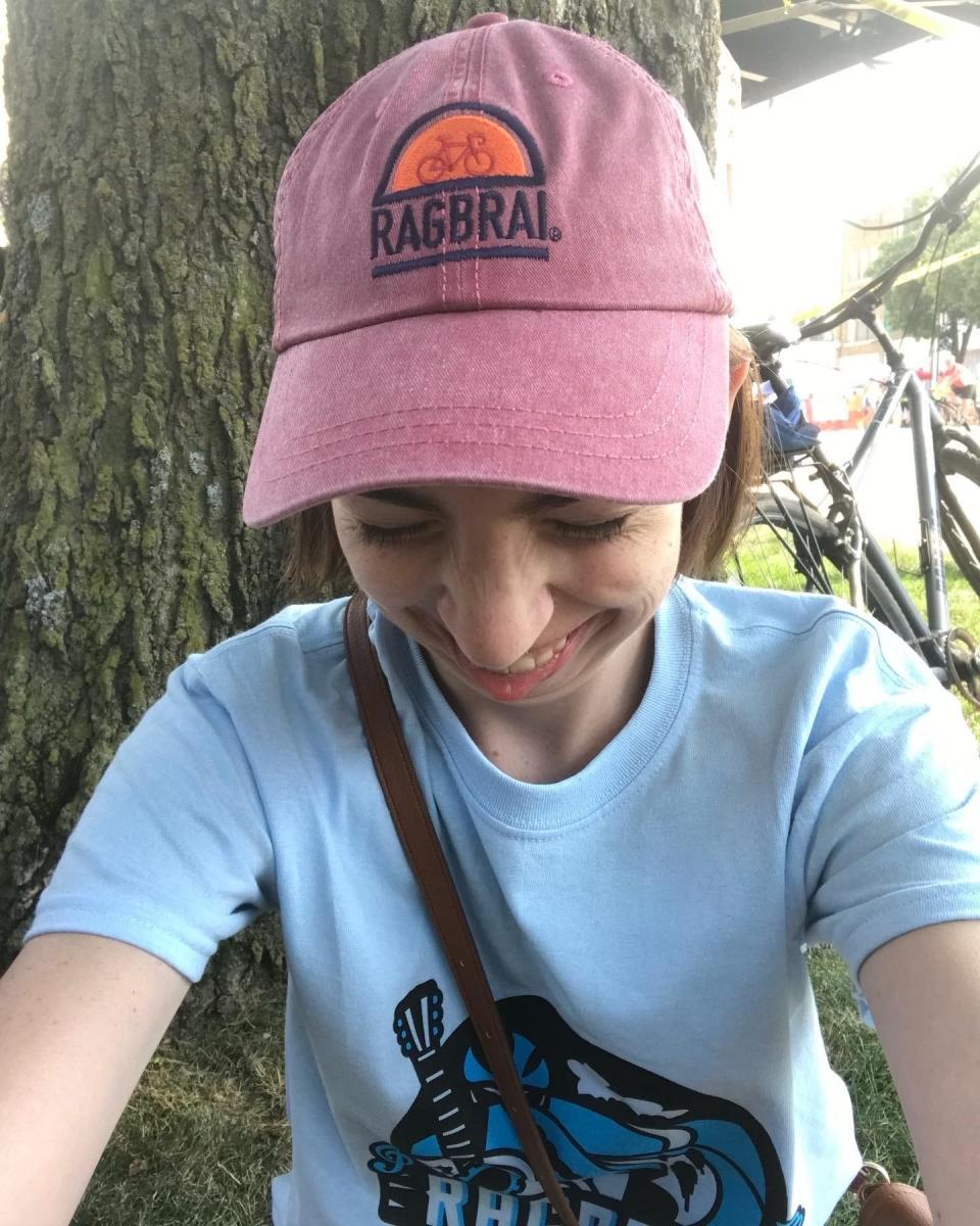 I got my first taste of RAGBRAI last summer in 2021. The ride had just returned after a year-long hiatus due to COVID, and I had just bought this hat.