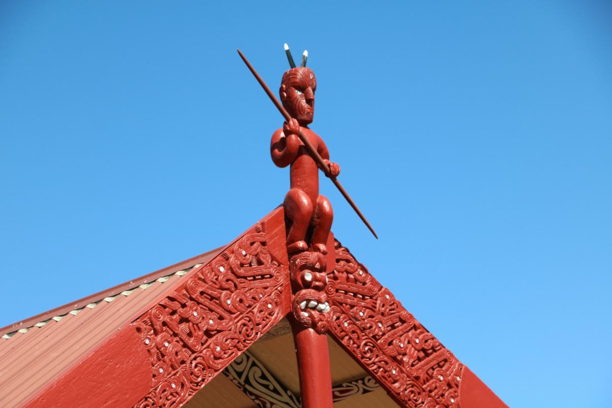 Pataka, Maori storage house.