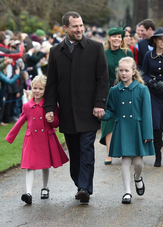 Royals attends Christmas Day Church service