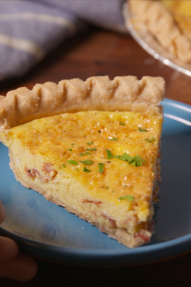 Cheesy Bacon Quiche