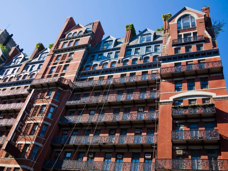 Another photograph of the Hotel Chelsea.