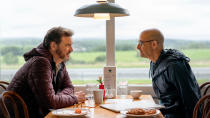 This heart-breaking British drama follows Colin Firth and Stanley Tucci as a couple who have been together for 20 years. When Tucci’s character, Tusker, is diagnosed with dementia, they travel across Britain in an attempt to make memories before Tusker passes away. This was another huge hit at the London Film Festival. (Credit: Studiocanal)