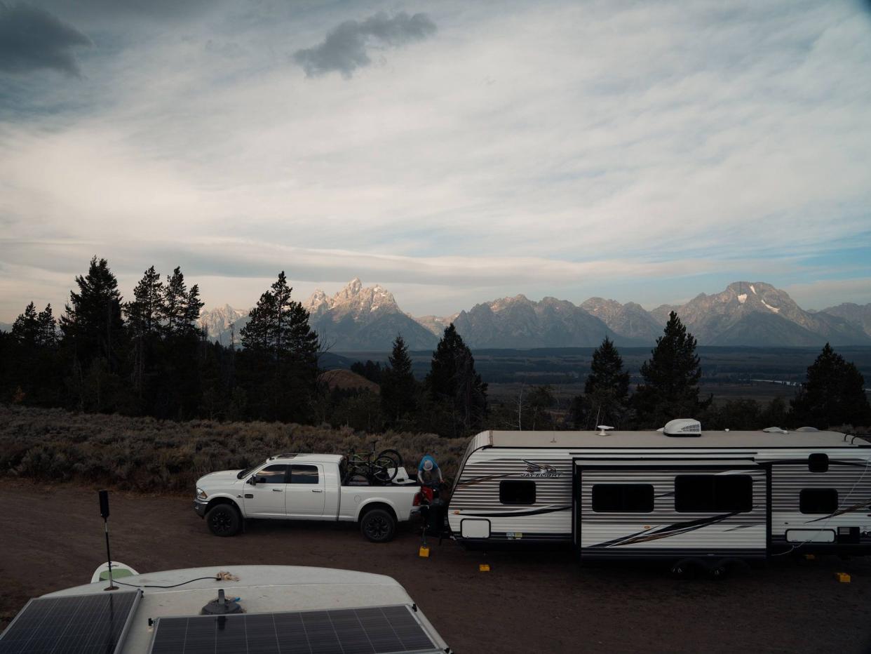 Upper Teton View Boondocking