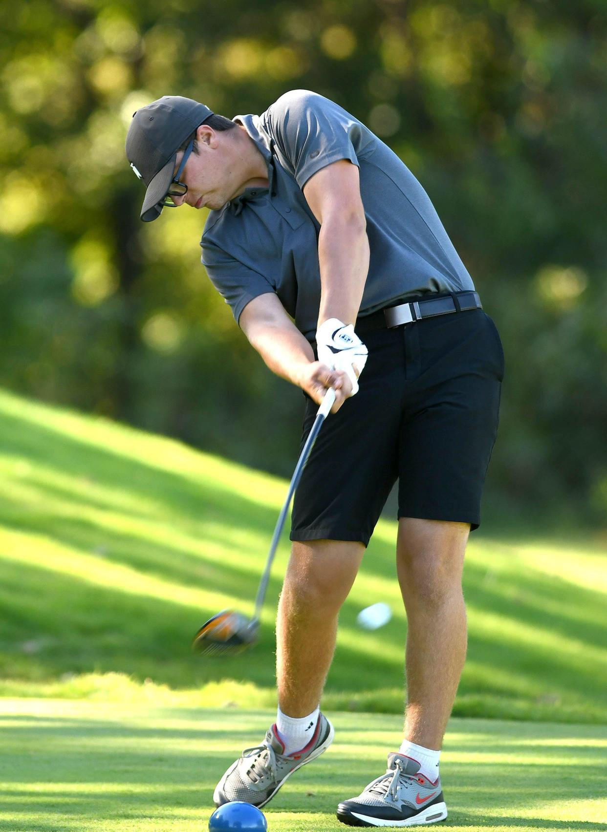 Sandy Valley's Connor Ritter is looking to defend his Division II boys golf state title this season.