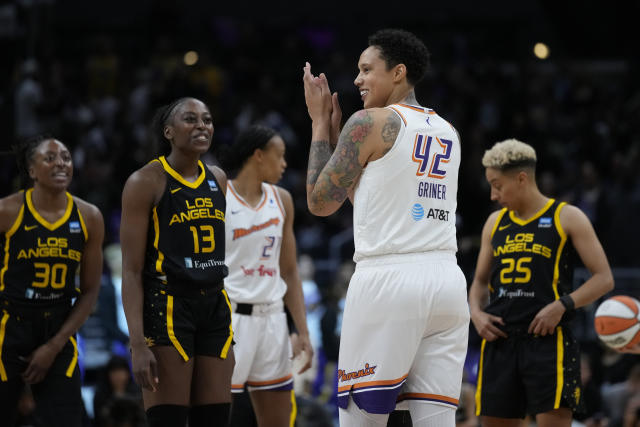 LA Sparks defeat Griner, Mercury 94-71 in WNBA season opener - ABC7 Los  Angeles