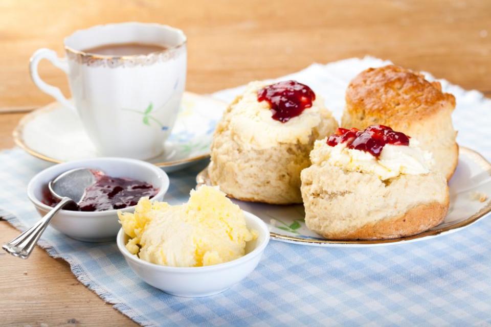 English cream tea