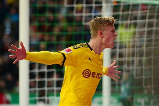 Haaland has scored 12 goals for Dortmund