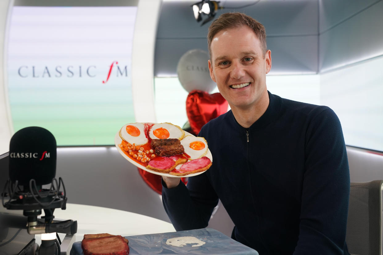 Dan Walker is back on breakfast at Classic FM. (PA Images via Getty Images)