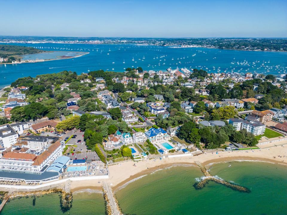 Sandbanks Beach, Dorset