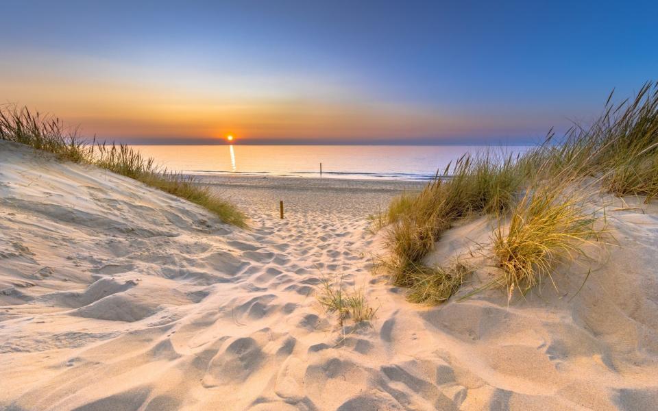 Sunset Landscape Netherlands