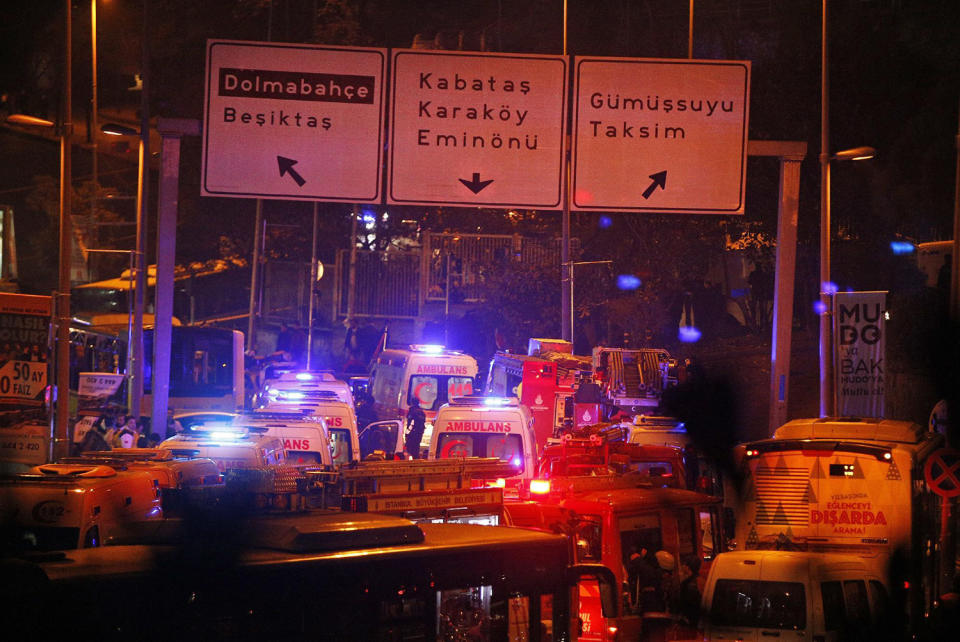 Explosion outside soccer stadium in Istanbul