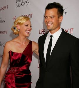 Josh Duhamel Defends Former Costar Katherine Heigl From 'Bad Rap' Narrative: ‘She’s Awesome’ red dress