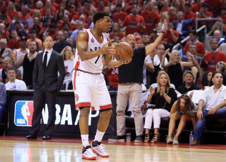 Have Kyle Lowry and the Raptors already hit their ceiling? (Getty Images)