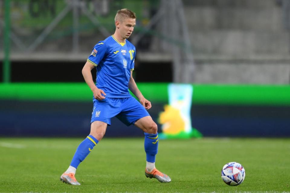 Oleksandr Zinchenko is injured and won’t participate (Getty Images)
