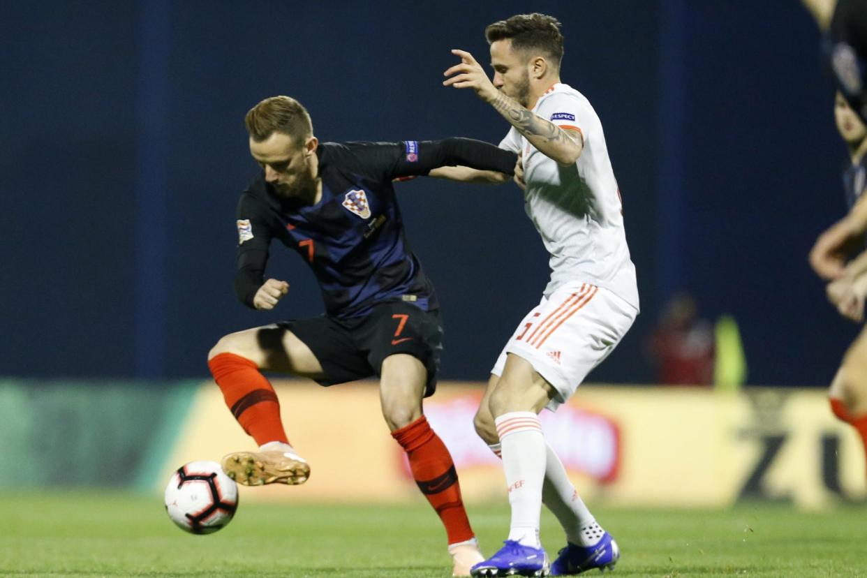 Rakitic will be absent for Croatia at Wembley: AP