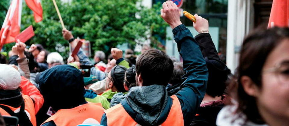 Cap sur les manifestations du 6 juin pour les syndicats.   - Credit:BENOIT PAVAN / Hans Lucas / Hans Lucas via AFP