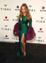 <p><span>Beyoncé wore Walter Mendez to attend the TIDAL X: Brooklyn Charity Concert.</span></p>