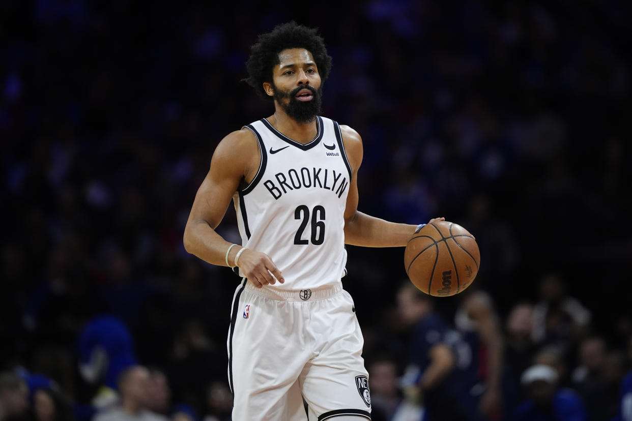 Spencer Dinwiddie is headed to Toronto. (AP Photo/Matt Slocum)