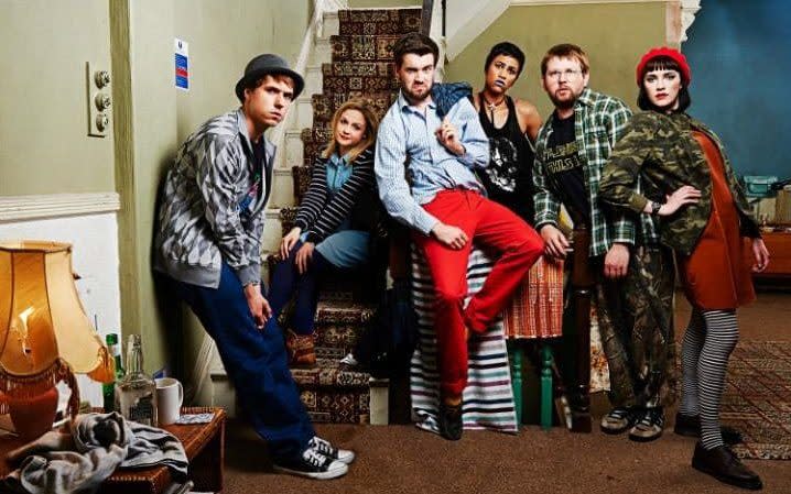 The cast of Channel 4's university-themed sitcom Fresh Meat  - Credit: Channel 4