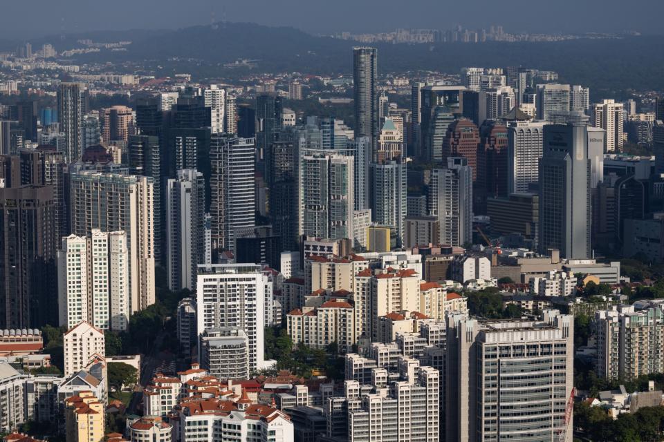 Buildings in Singapore. Photographer: SeongJoon Cho/Bloomberg