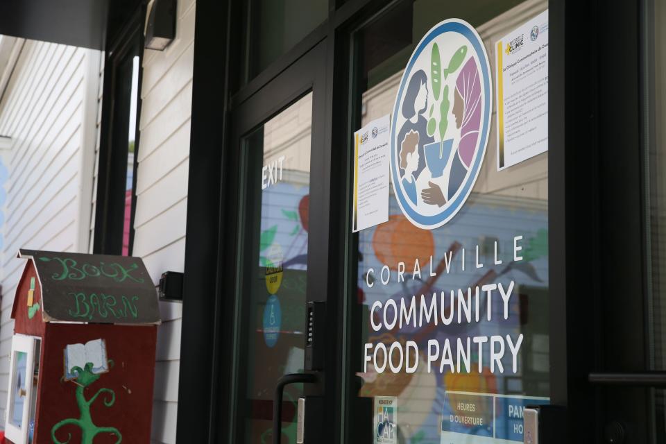 The Coralville Community Food Pantry, 804 13th Ave., is pictured Monday, July 15, 2024 in Coralville. Their summer lunch program is held from 11:30 a.m. until 1 p.m. Tuesday through Friday.