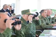 Joint Russia and Belarus military exercise Zapad-2021 at the Obuz-Lesnovsky training ground