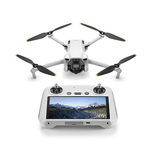 DJI Mini 3 (DJI RC) - Lightweight and Foldable Mini Camera Drone with 4K HDR Video, 38-min Flig…