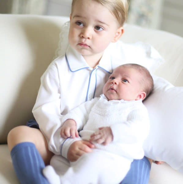 Prinz George und Prinzessin Charlotte