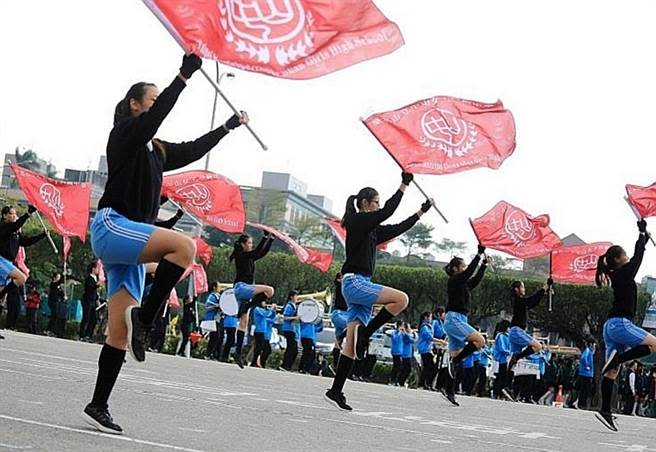 中山女子高級中學旗隊(主辦單位提供)