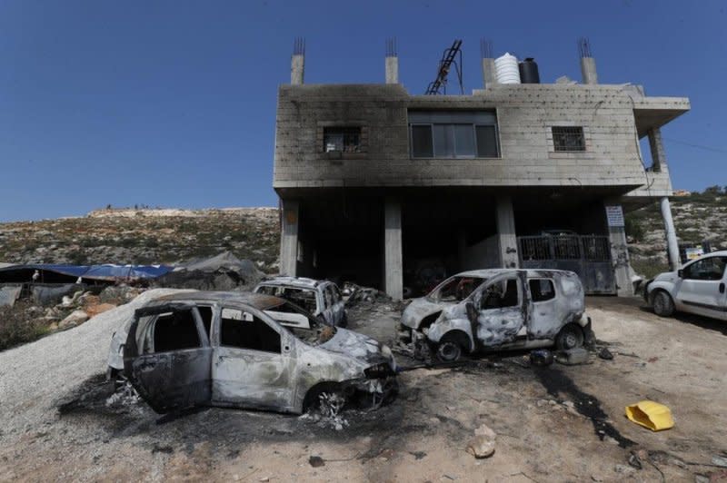 A missing 14-year-old Israeli boy has been found dead in the occupied West Bank, causing Jewish settlers to storm the village of al-Mughayyir armed with guns and stones in retaliation. Photo by Alaa Badarneh/EPA-EFE