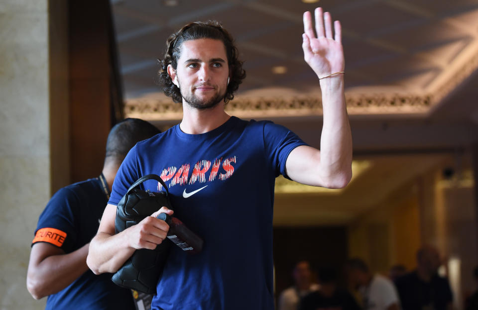 Rabiot veut rester, sans prolonger (photo AFP).