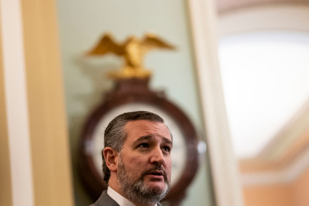 Senator Ted Cruz on Captiol Hill