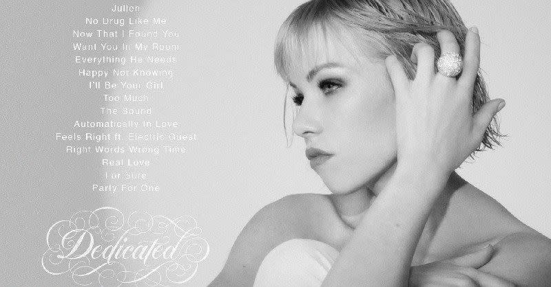 carly rae jepsen dedicated album tracklist