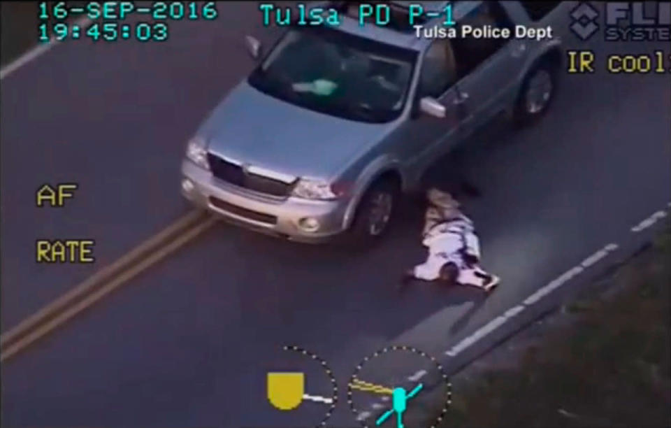 Terence Crutcher fatally shot by Tulsa, Okla., police officer