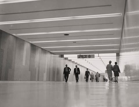 A walkway at the old hub - Credit: Los Angeles World Airports