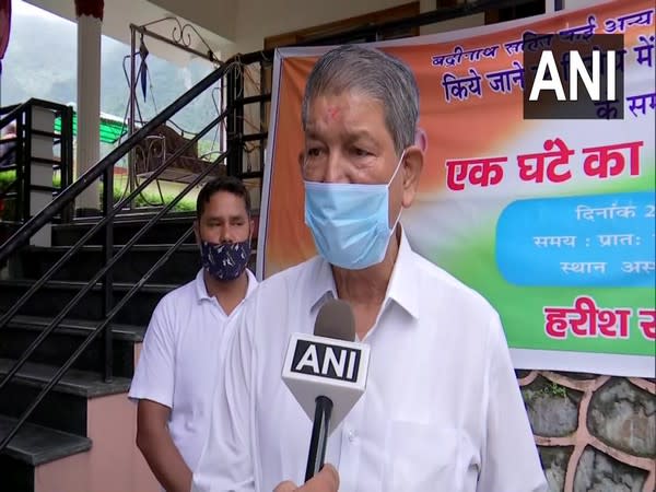 Senior Congress leader Harish Rawat (Photo/ANI)