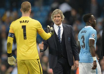 Man City boss Manuel Pellegrini can gain revenge against former club Real Madrid. (AFP Photo)