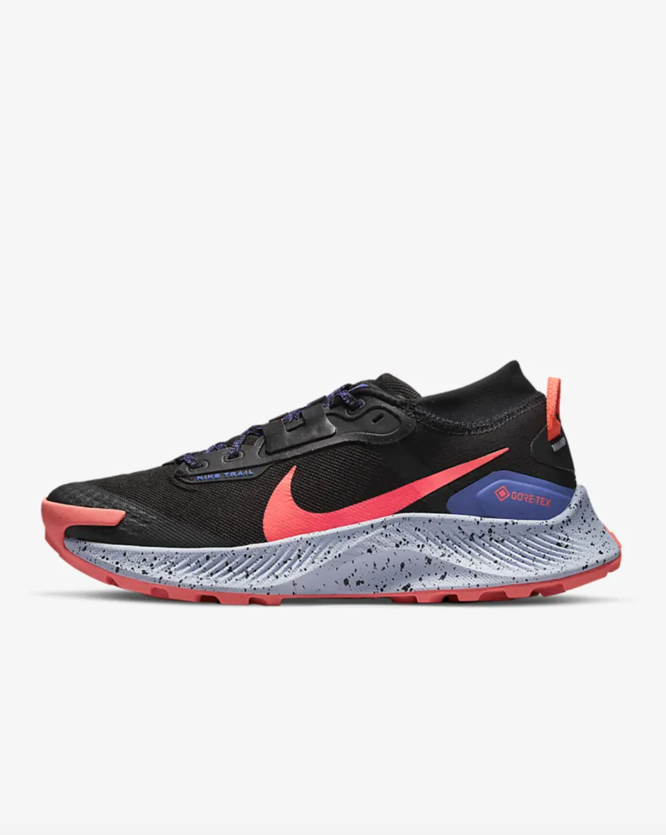 <p><strong>Nike</strong></p><p>nike.com</p><p><strong>$160.00</strong></p><p><a href="https://go.redirectingat.com?id=74968X1596630&url=https%3A%2F%2Fwww.nike.com%2Ft%2Fpegasus-trail-3-gore-tex-womens-waterproof-trail-running-shoes-NqQQNS&sref=https%3A%2F%2Fwww.harpersbazaar.com%2Ffashion%2Ftrends%2Fg40367179%2Fbest-running-shoes-women%2F" rel="nofollow noopener" target="_blank" data-ylk="slk:Shop Now;elm:context_link;itc:0;sec:content-canvas" class="link ">Shop Now</a></p><p>If you can't avoid the elements on your outdoor runs, train in a shoe that can handle them. This Nike style has the same general fit as the Pegasus above, but it's outfitted in weather- and waterproof materials to keep you cool and dry. Reviewers say they run slightly small, but ordering a size down is worthwhile: "The more I wear it, it gets better and feels like it's getting molded to my feet shape," one trail runner says.</p>