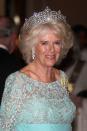 <p> Now Camilla enjoys wearing the near-blinding tiara and has brought it out for several formal occasions, including this 2013 event in Sri Lanka. </p>
