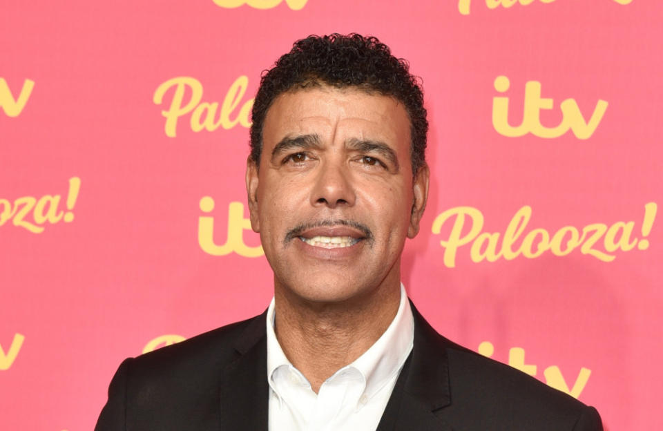 Chris Kamara is taking a temporary break from live TV due to a speech disorder credit:Bang Showbiz