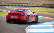 <p>While the 4.0-liter displacement is the same as that of the 911 GT3, this engine is a naturally aspirated variant of the turbocharged 3.0-liter found in the 911 lineup.</p>