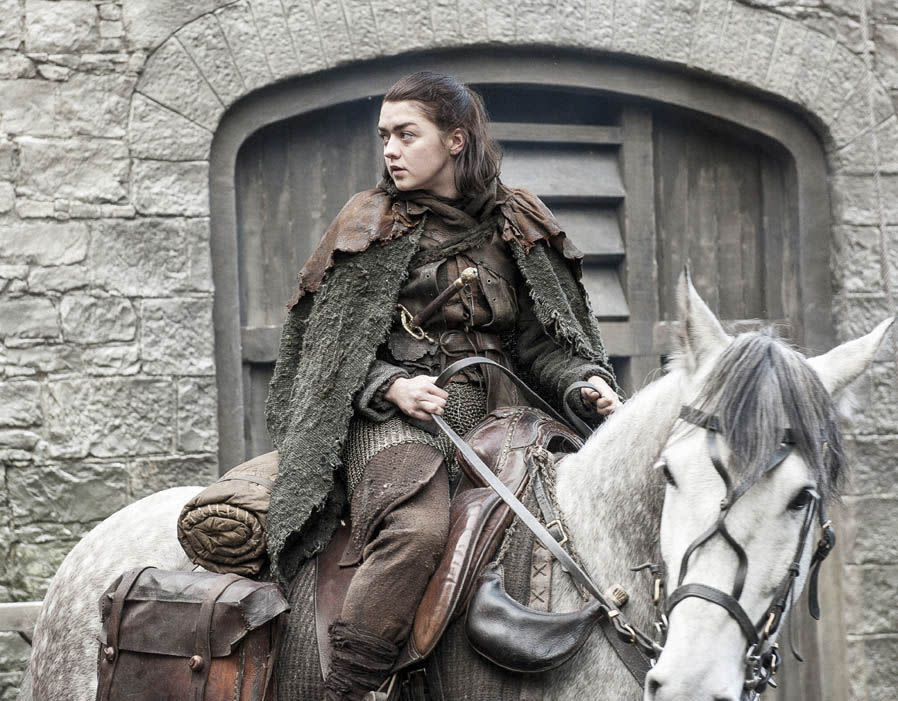 Maisie Williams as Arya Stark in HBO’s ‘Game of Thrones’ (Photo Credit: HBO)