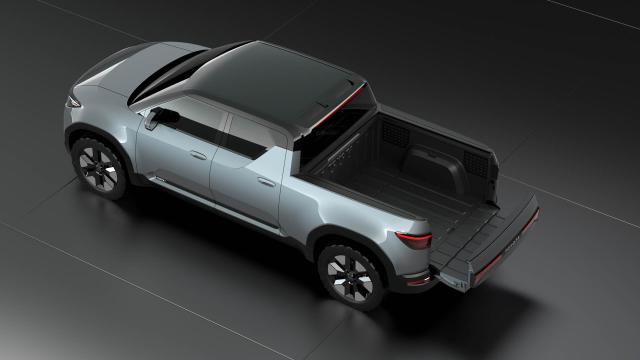 Small Electric Toyota Pickup Looks Ready to Take on Ford's Maverick