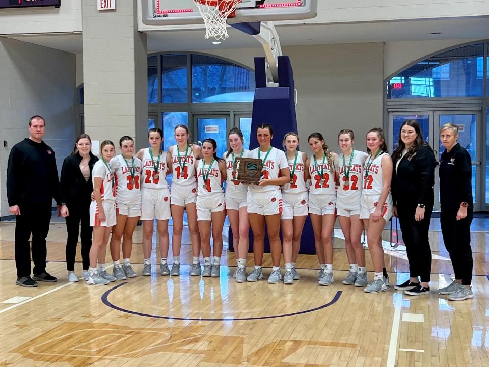 North Union lost 49-35 against Bexley during a Division II girls basketball district championship game Saturday at Capital University to earn the runner-up trophy.