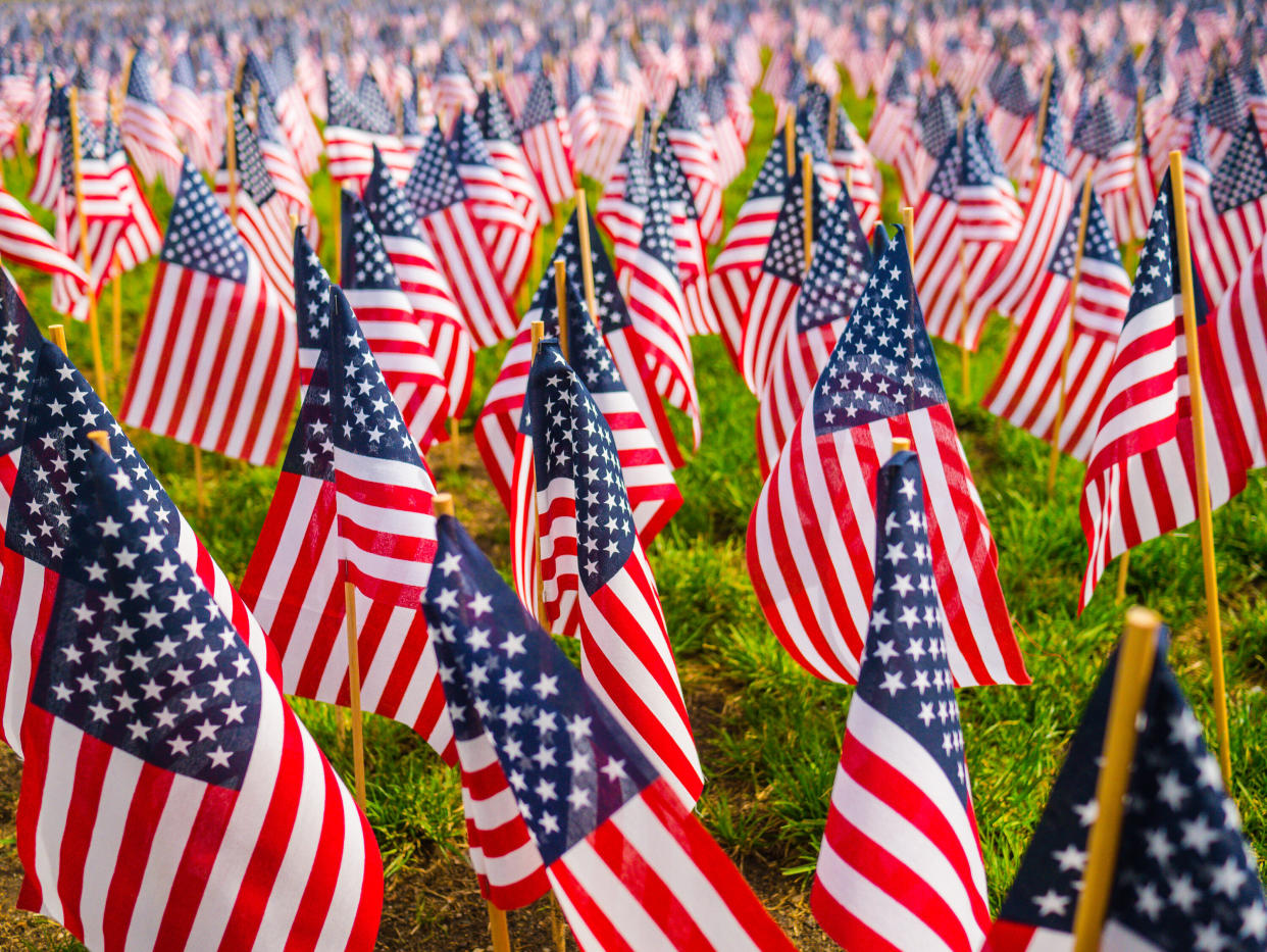 The phrase "Happy Memorial Day" has sparked debate, particularly among veterans. (Photo: Wei-San Ooi via Getty Images)