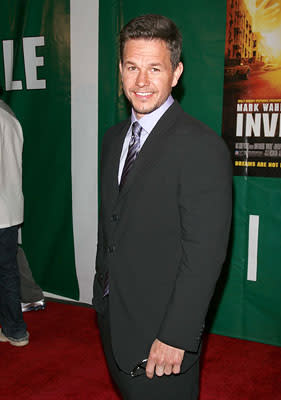 Mark Wahlberg at the New York premiere of Walt Disney Pictures' Invincible