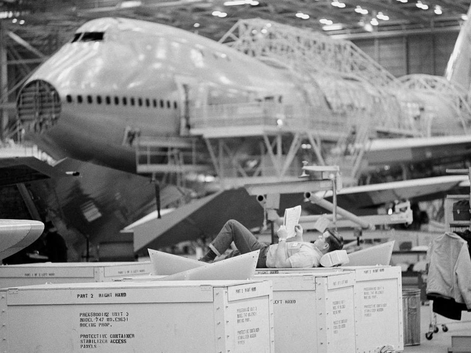 Boeing 747 Everett Plant