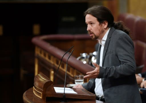 Left-wing Podemos party leader Pablo Iglesias advised the Socialists not to take Spain into more elections